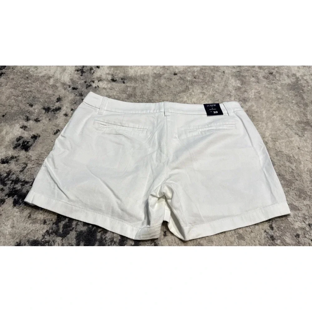 J. Crew Womens White Cotton 5